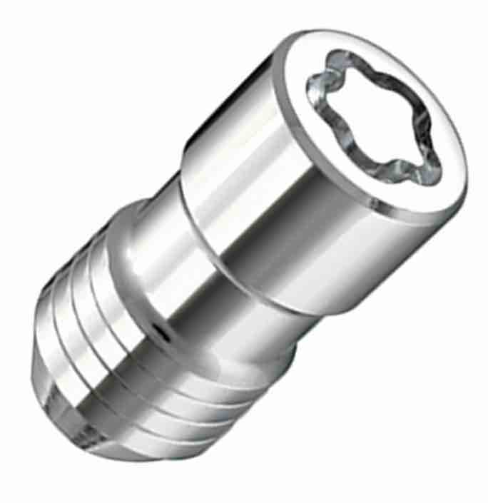 Universal Wheel Lug Nut Lock set/kit MCGARD M14 x 1.5 CHROME with Key