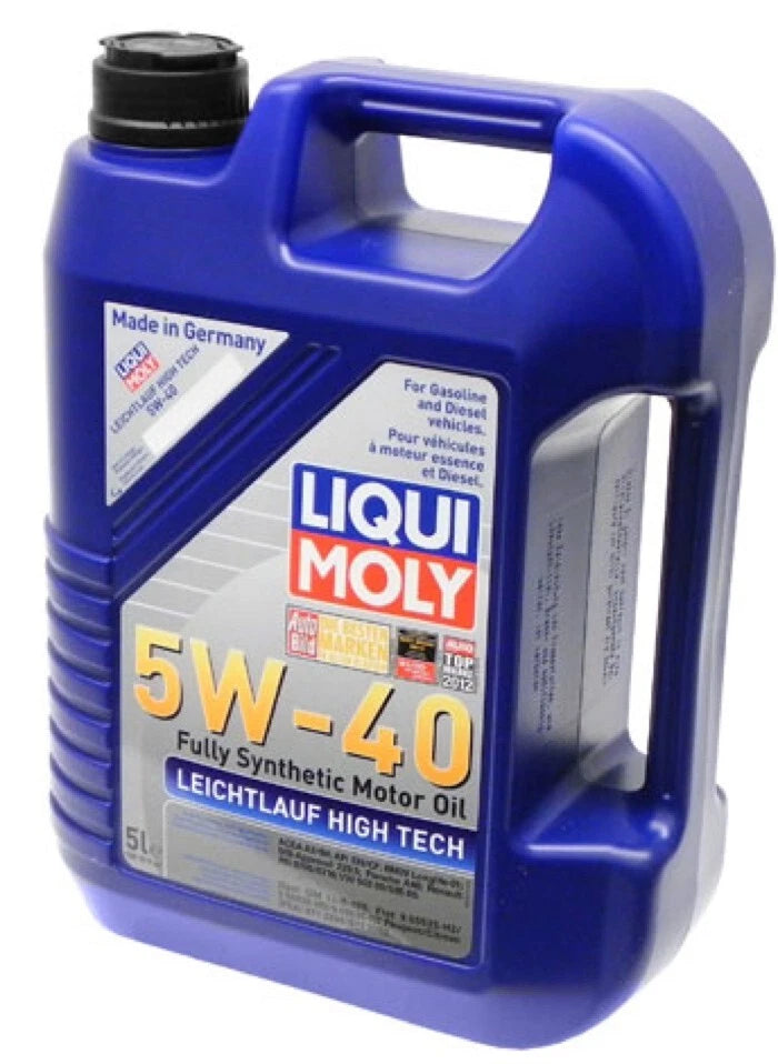 5 Lt. Motor Engine Oil LIQUI MOLY Leichtlauf High Tech SAE 5W-40 Full Synthetic