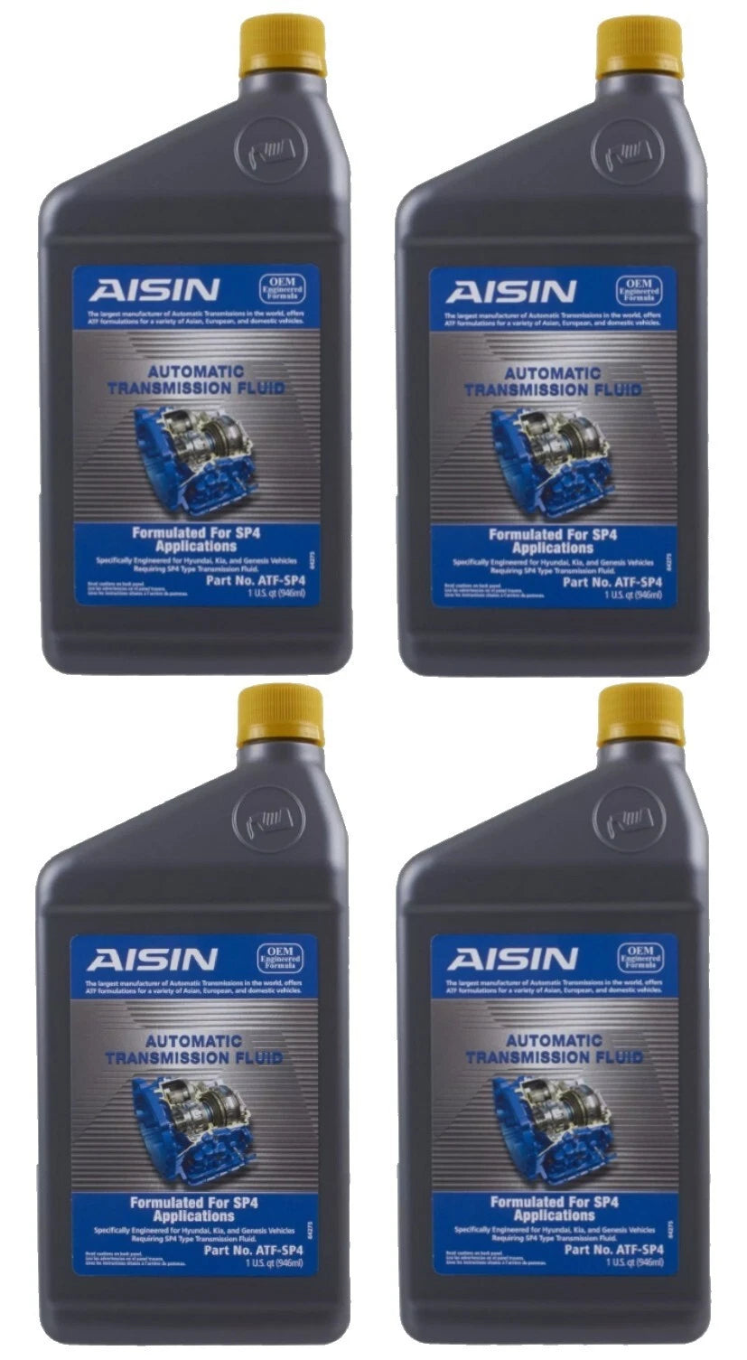 4 Quarts Automatic Transmission Fluid OEM AISIN ATF-SP4
