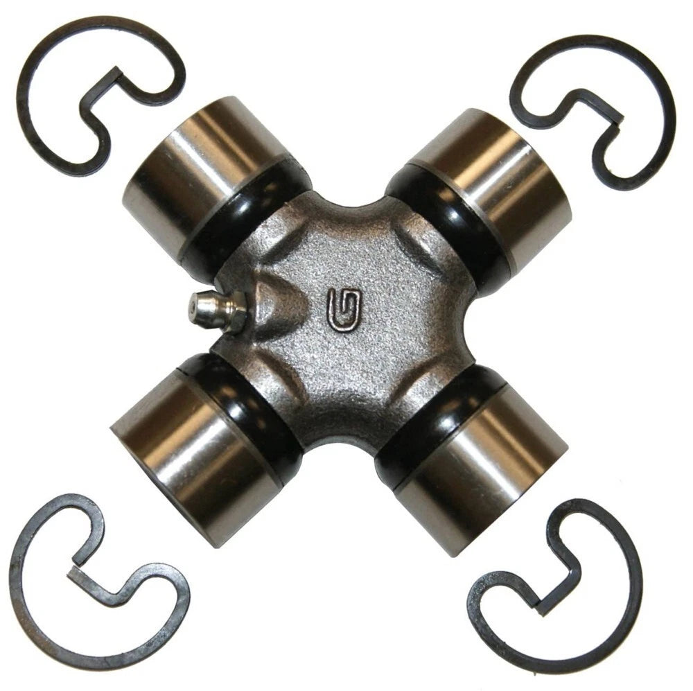 1 Universal Joint Kit GMB Front and/or Rear Greasable W. Snap Rings
