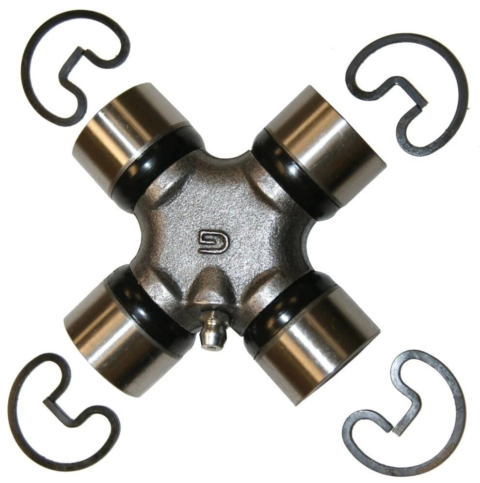 1 Universal Joint Kit GMB Front and/or Rear Greasable W. Snap Rings