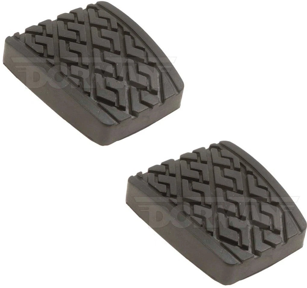 2 Clutch & Brake Pedal Pads Rubber Cover for Toyota Corolla MR2 Tercel Anti Slip