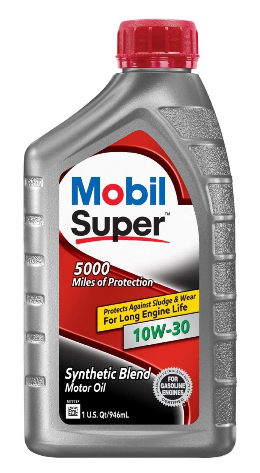 24 Quarts Engine Motor Oil Mobil SUPER Synthetic Blend SAE 10W-30