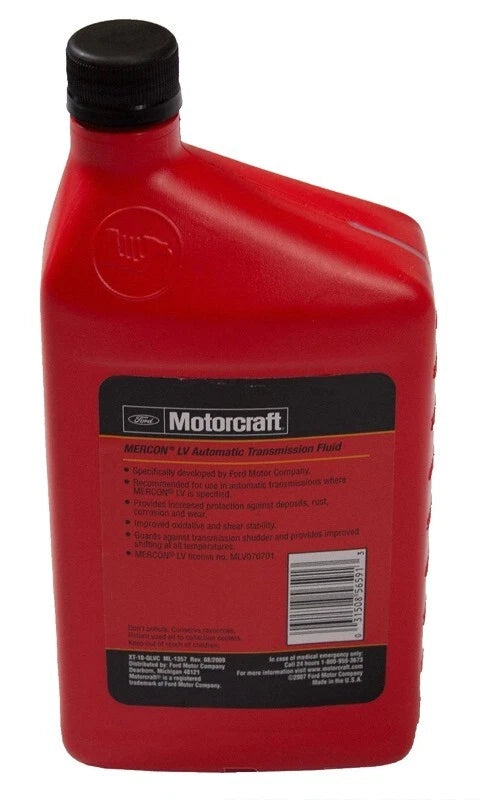 12 Quart Genuine FORD Automatic Transmission Fluid Motorcraft XT10QLVC MERCON LV