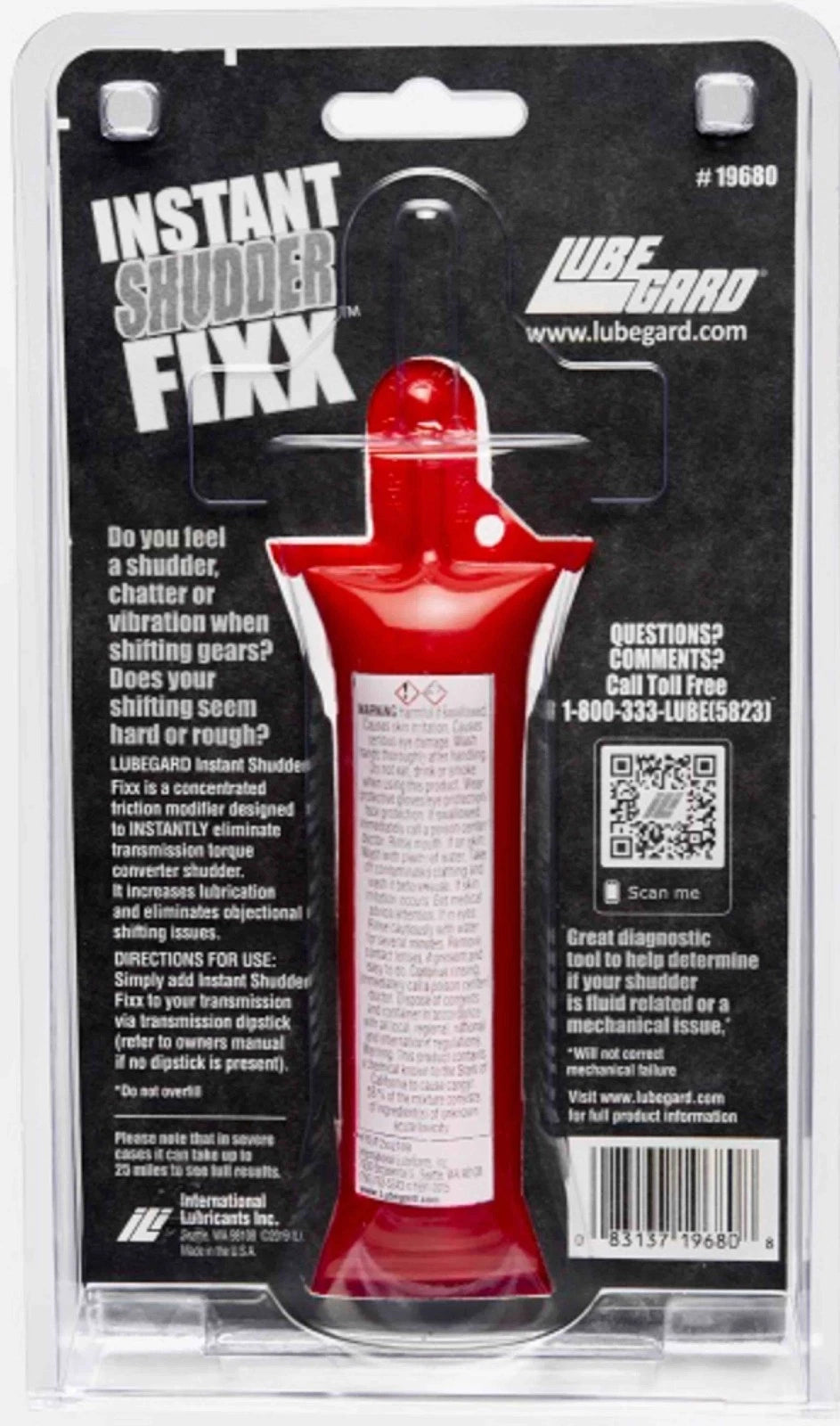 12 Automatic Transmission Instant Shudder Fix 2 oz. LUBEGARD 19610