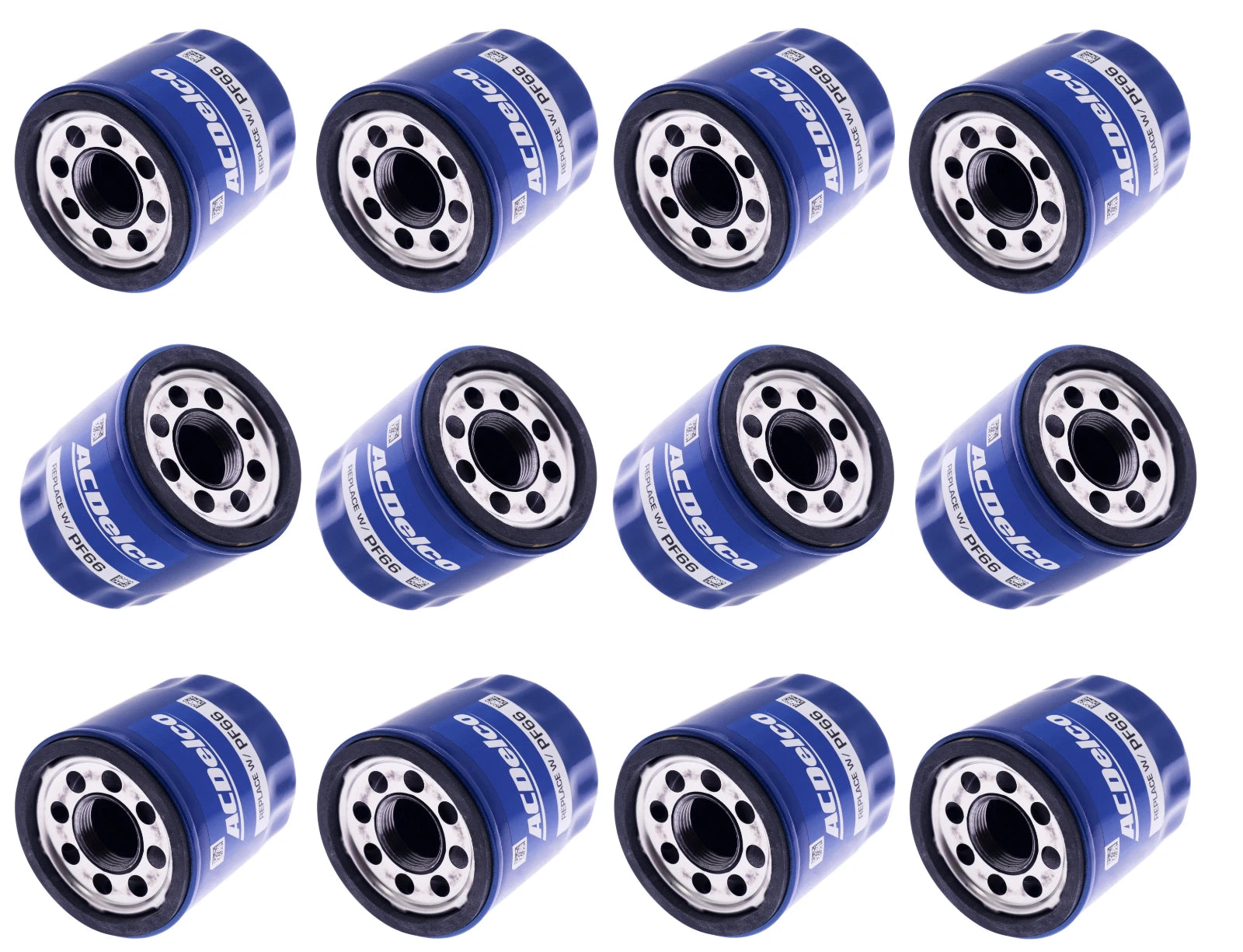 12 Engine Oil Filters ACDelco PF66 for Buick Cadillac Chevrolet GMC
