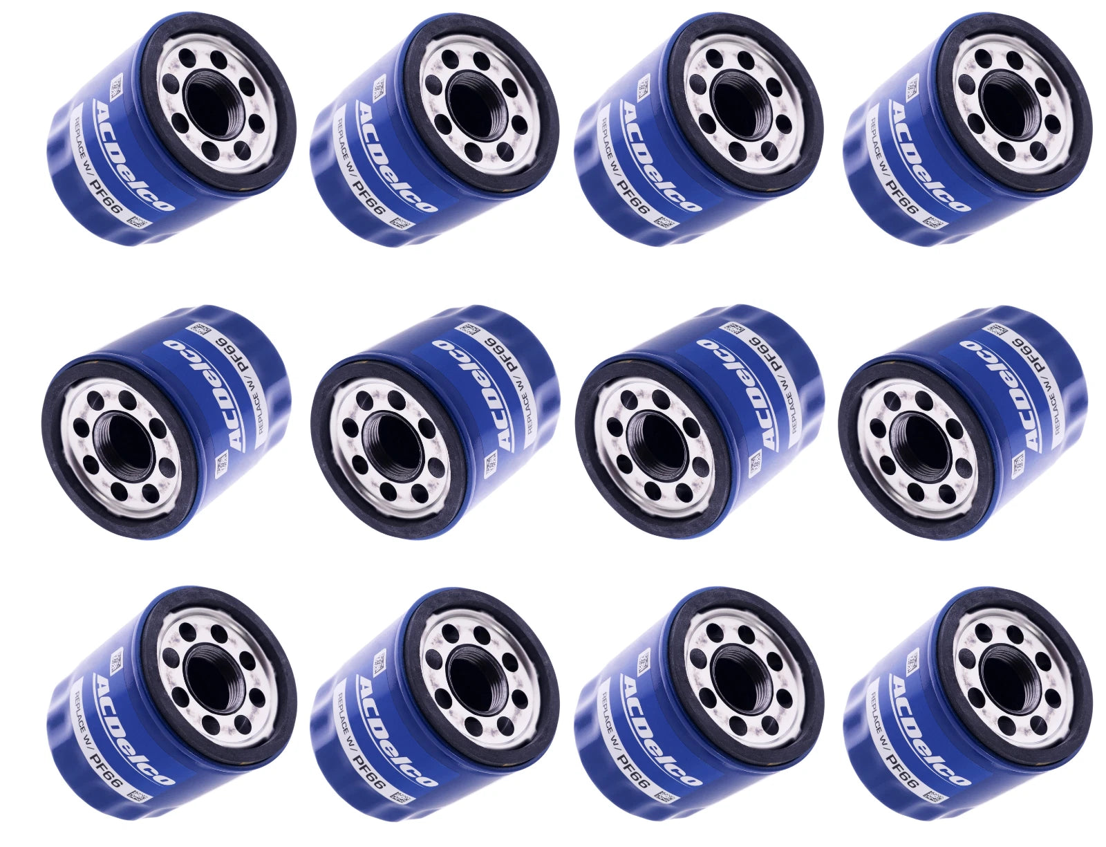 12 Engine Oil Filters ACDelco PF66 for Buick Cadillac Chevrolet GMC