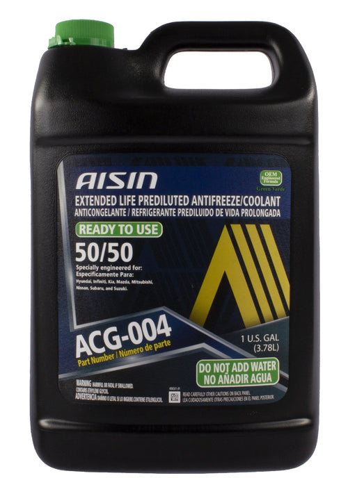 1 Gallon Ready to use Engine Coolant/Antifreeze (HOAT) AISIN Pre-diluted Green