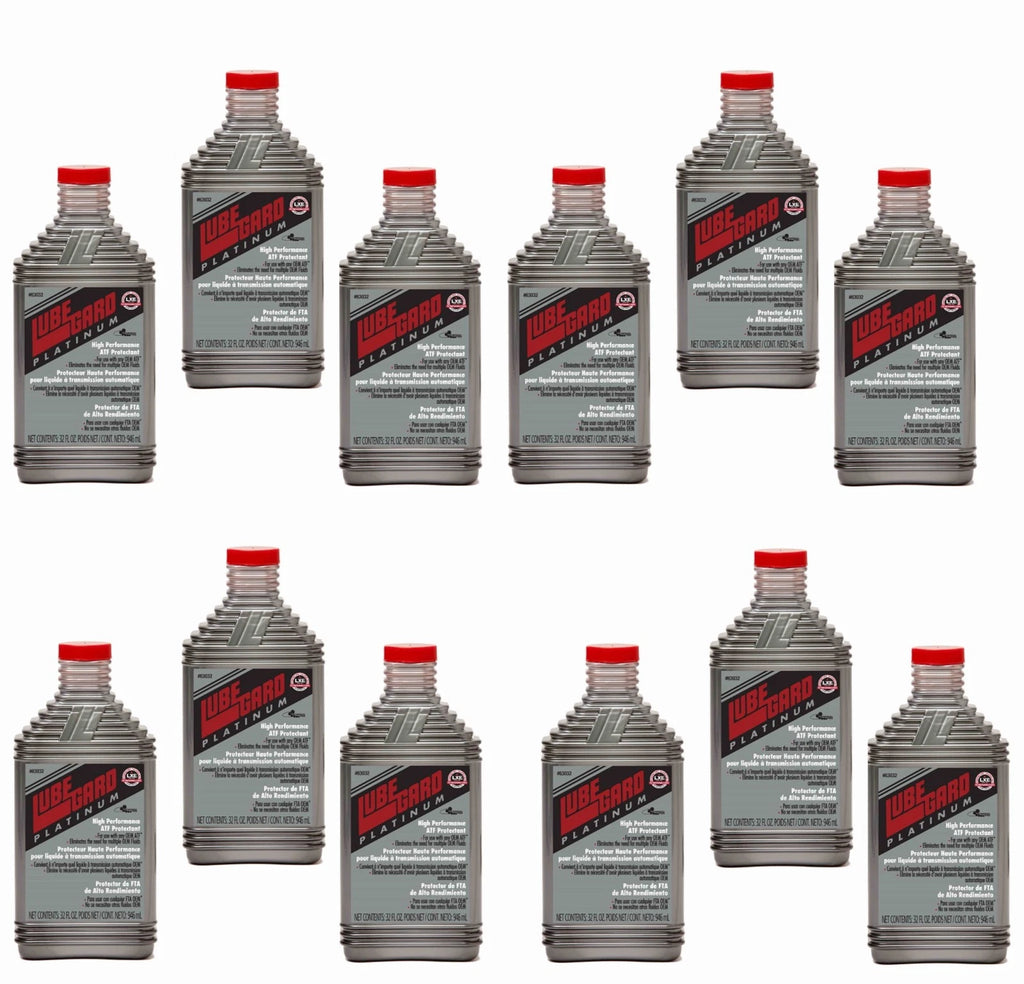 12 Universal PLATINUM High Performance ATF Protectant Additive 10 oz.  LUBEGUARD
