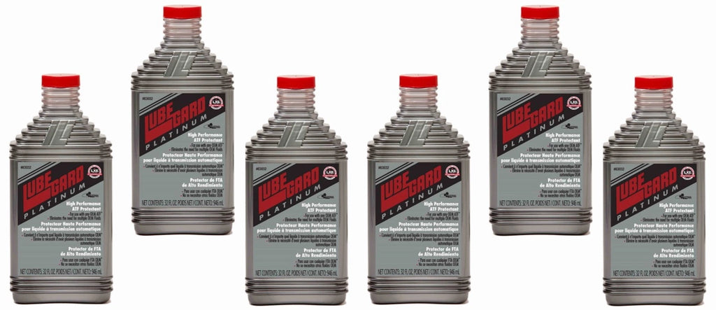 6 Universal PLATINUM High Performance ATF Protectant Additive 10 oz.  LUBEGUARD