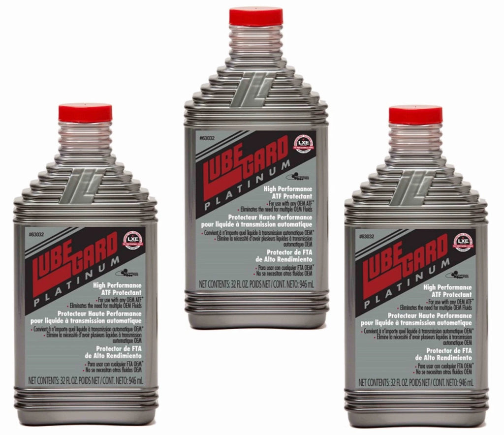 3 Universal PLATINUM High Performance ATF Protectant Additive 10 oz.  LUBEGUARD