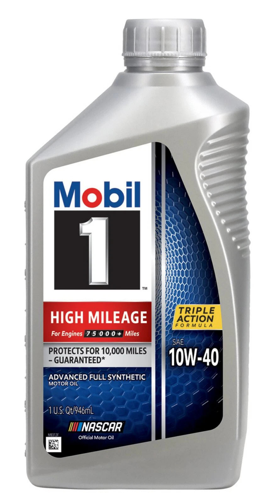 12 Quarts Mobil 1 High Mileage Full Synthetic Motor Oil 10W-40