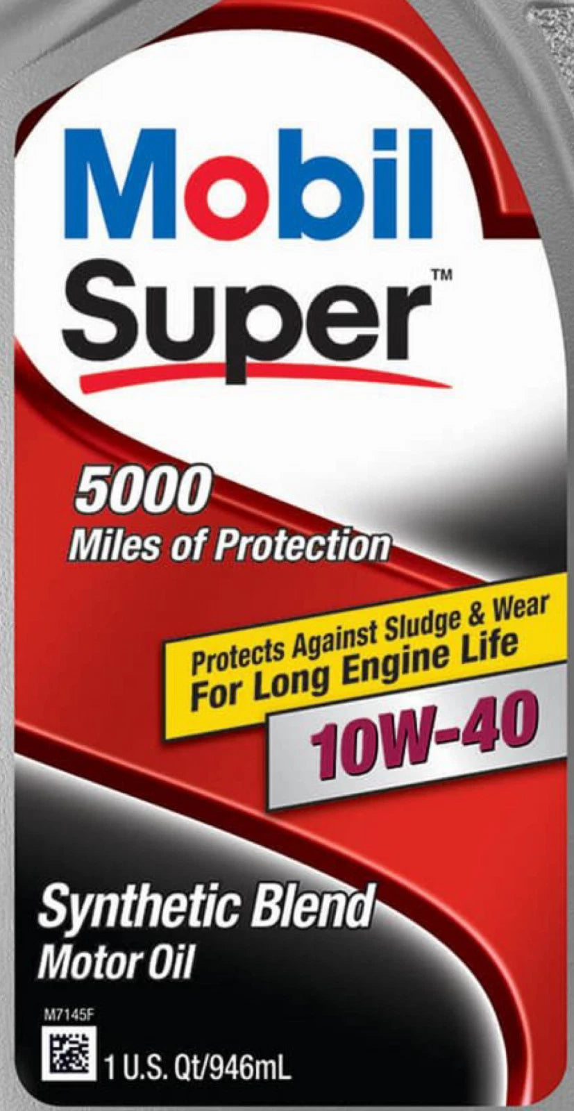 12 Quarts Motor Engine Oil MOBIL SUPER Synthetic Blend 10W40