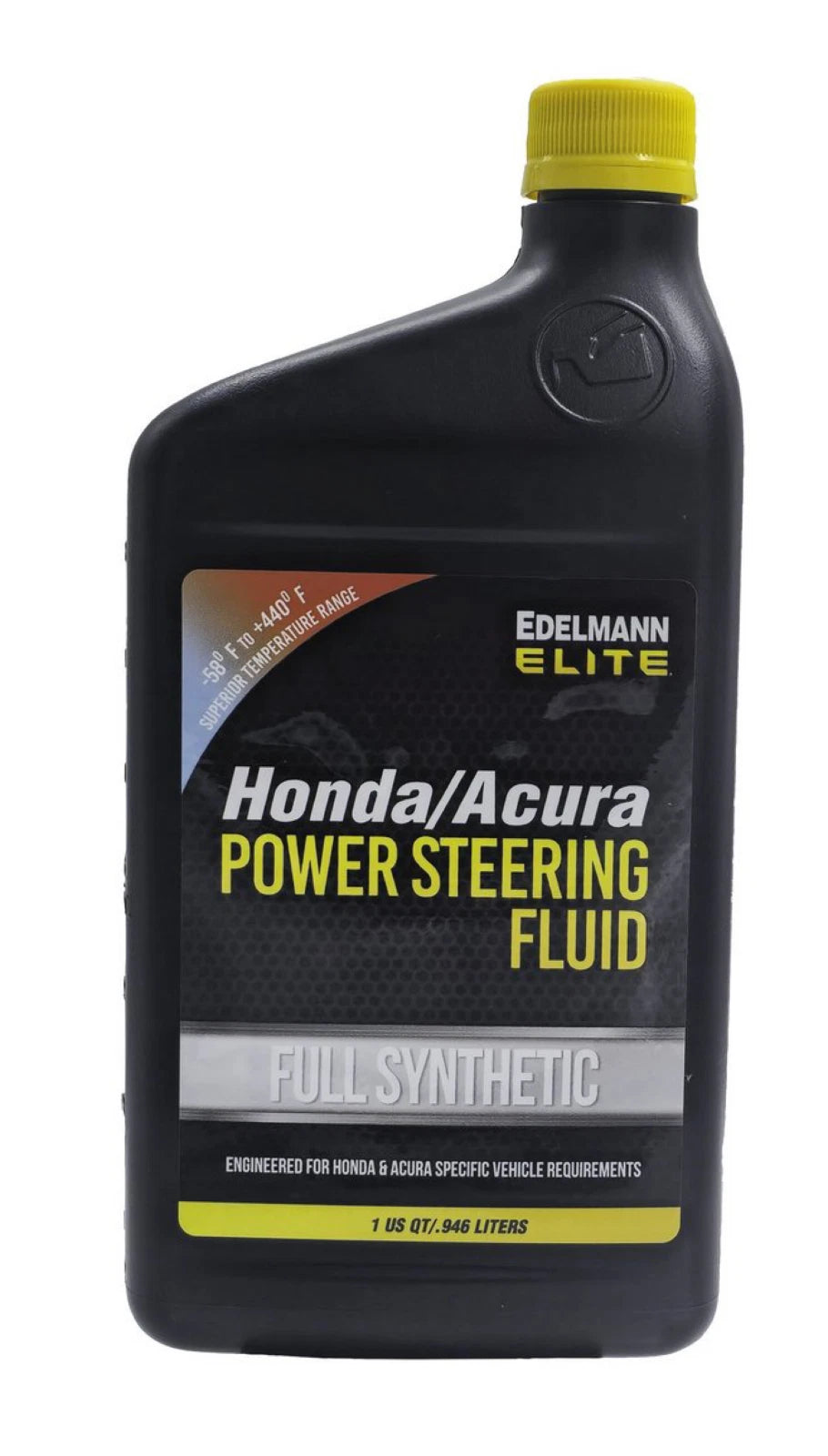 1 Quart Power Steering Fluid Edelmann Full Synthetic for Honda Acura