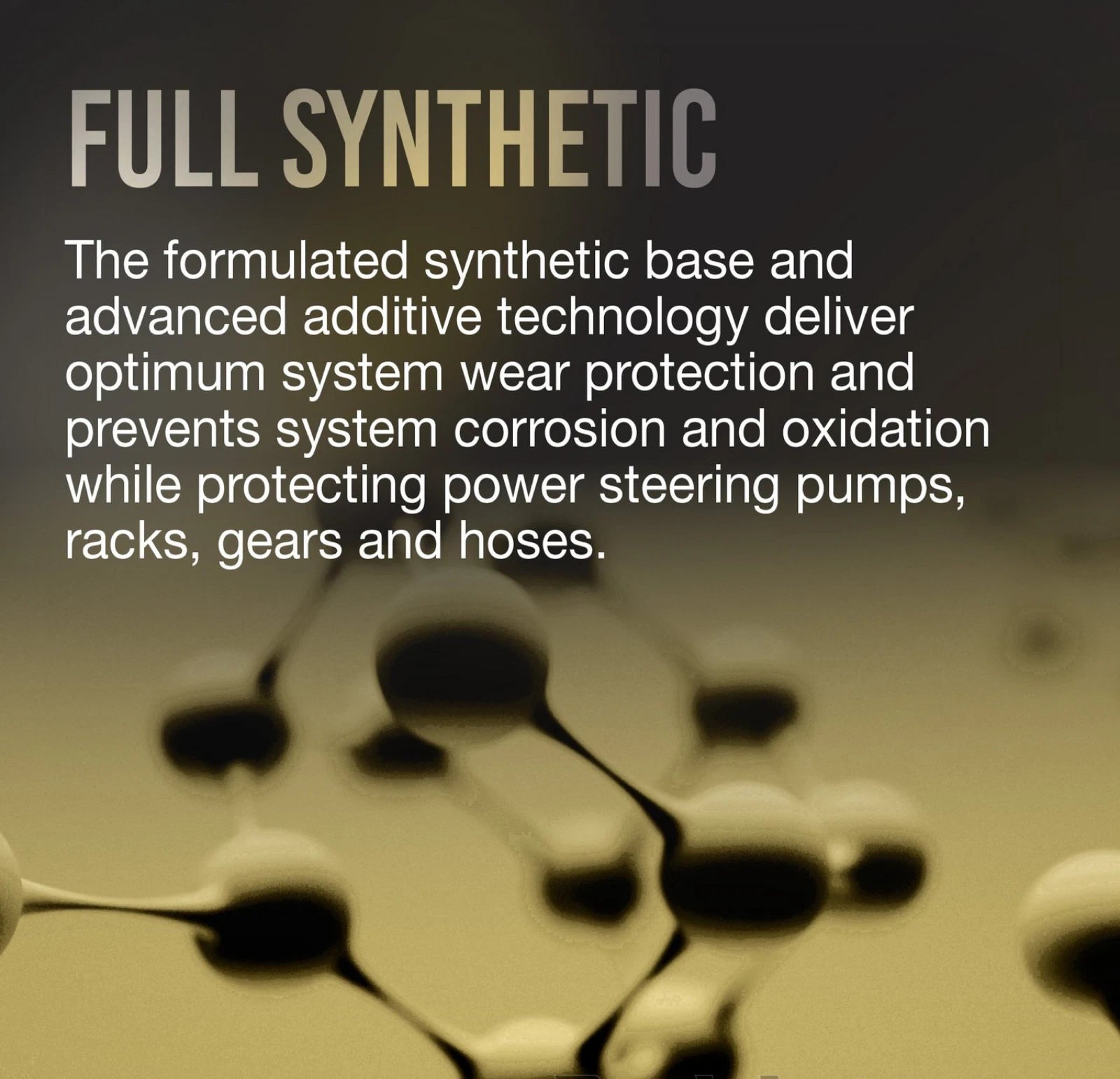 2 Quarts Power Steering Fluid EDELMAN Universal Full Synthetic