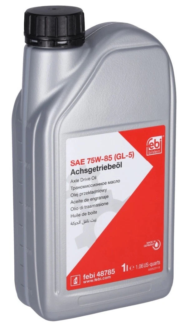 4 Liter Hypoid Differential Oil FEBI SAE 75W85 for MB 235.7 235.74 239.71 239.72