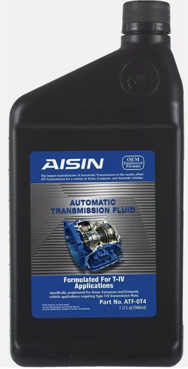 10 Quarts Automatic Transmission Fluid AISIN ATF-0T4 Type T-IV for
