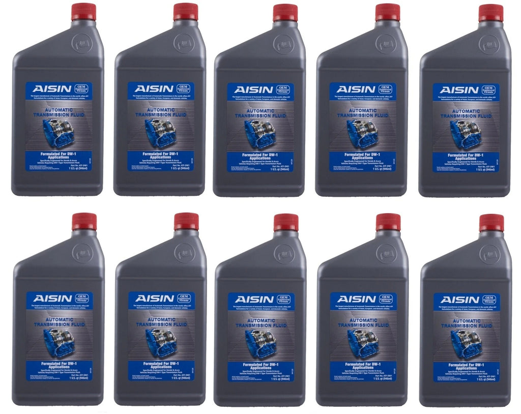10 Quarts Automatic Transmission Fluid ATF DW-1 for Acura Honda Isuzu Saturn