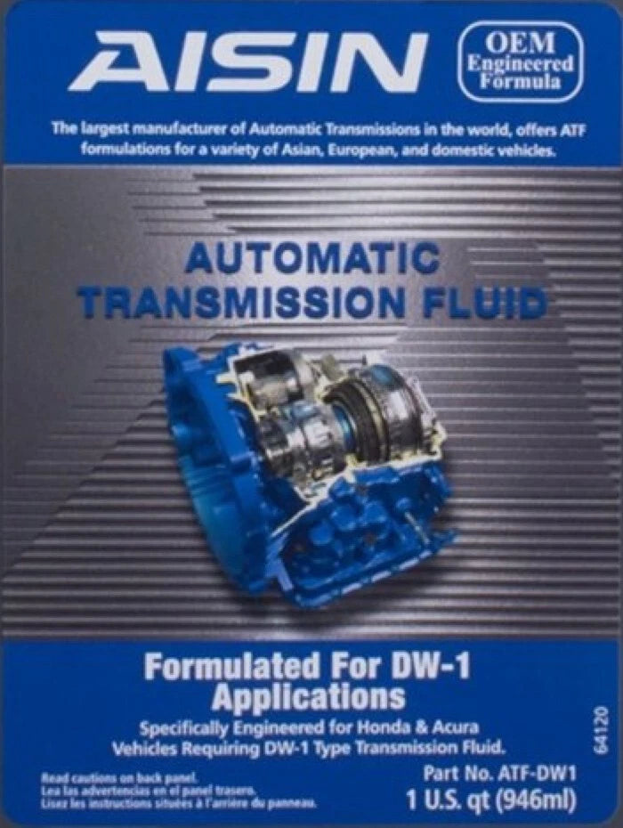 10 Quarts Automatic Transmission Fluid ATF DW-1 for Acura Honda Isuzu Saturn