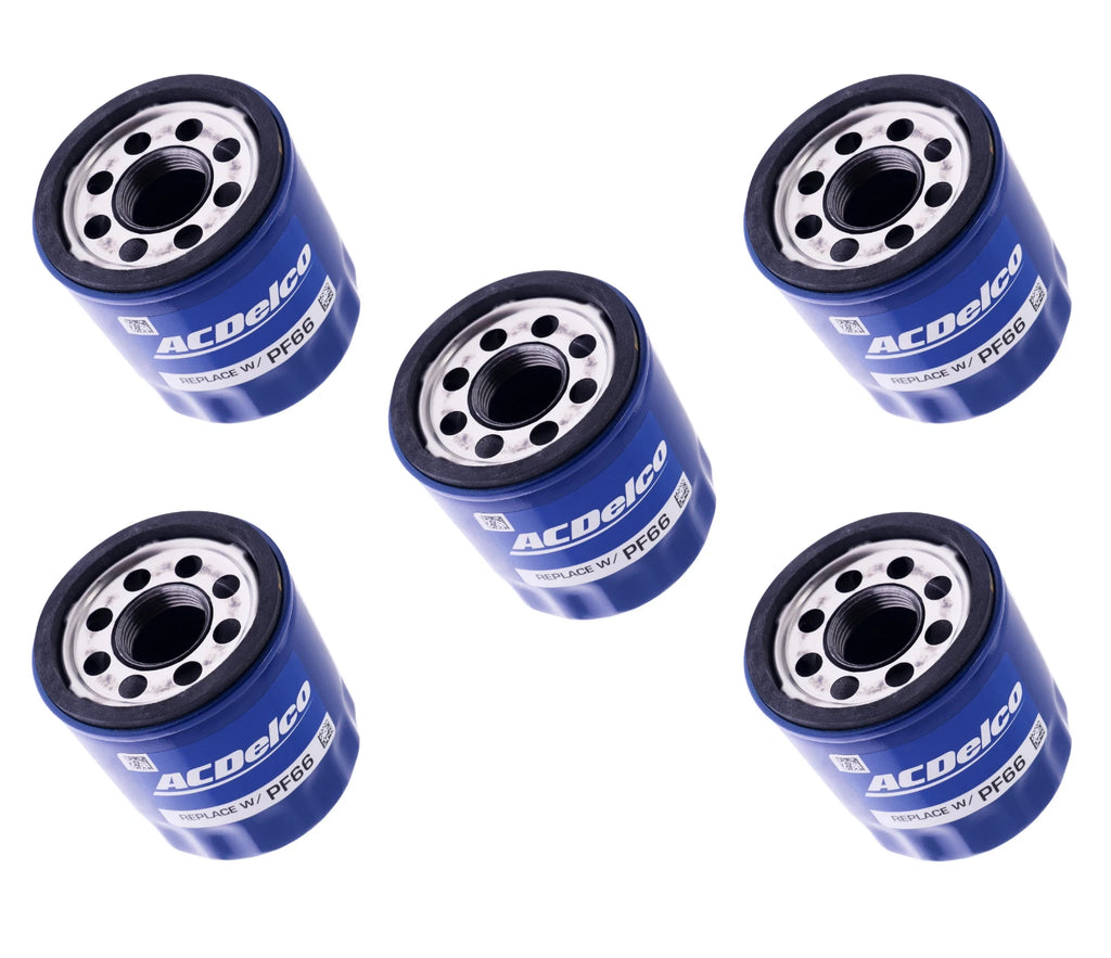 5 Engine Oil Filters ACDelco PF66 for Buick Cadillac Chevrolet GMC