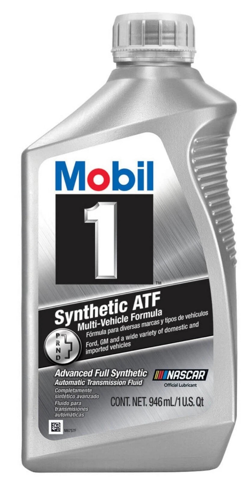 1 Quart/Liter Automatic Transmission Fluid MOBIL 1 Synthetic ATF
