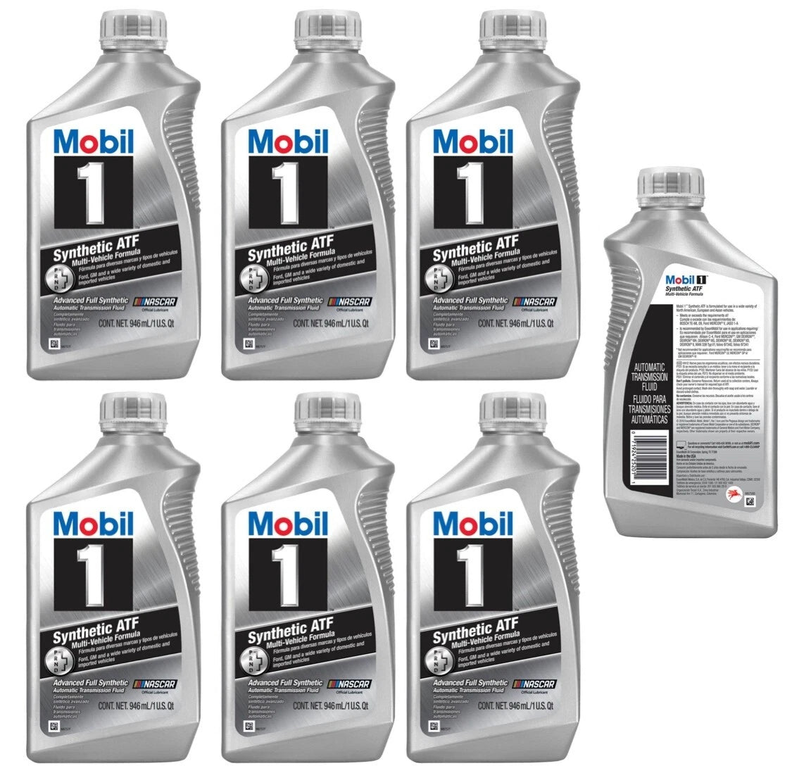 7 Quart/Liter Automatic Transmission Fluid MOBIL 1 Synthetic ATF
