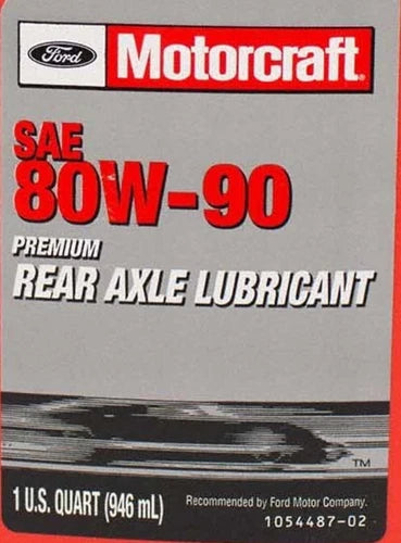 1 Quart Premium Rear Axle Lubricant OEM FORD MOTORCRAFT SAE 80W-90